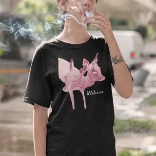 DEERHEAD T-Shirt LIMITED ED, Black, Unisex