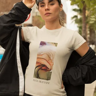 COLORFRAME 1 T-Shirt LIMITED "Rest And Fight" ED, Vintage white, Unisex